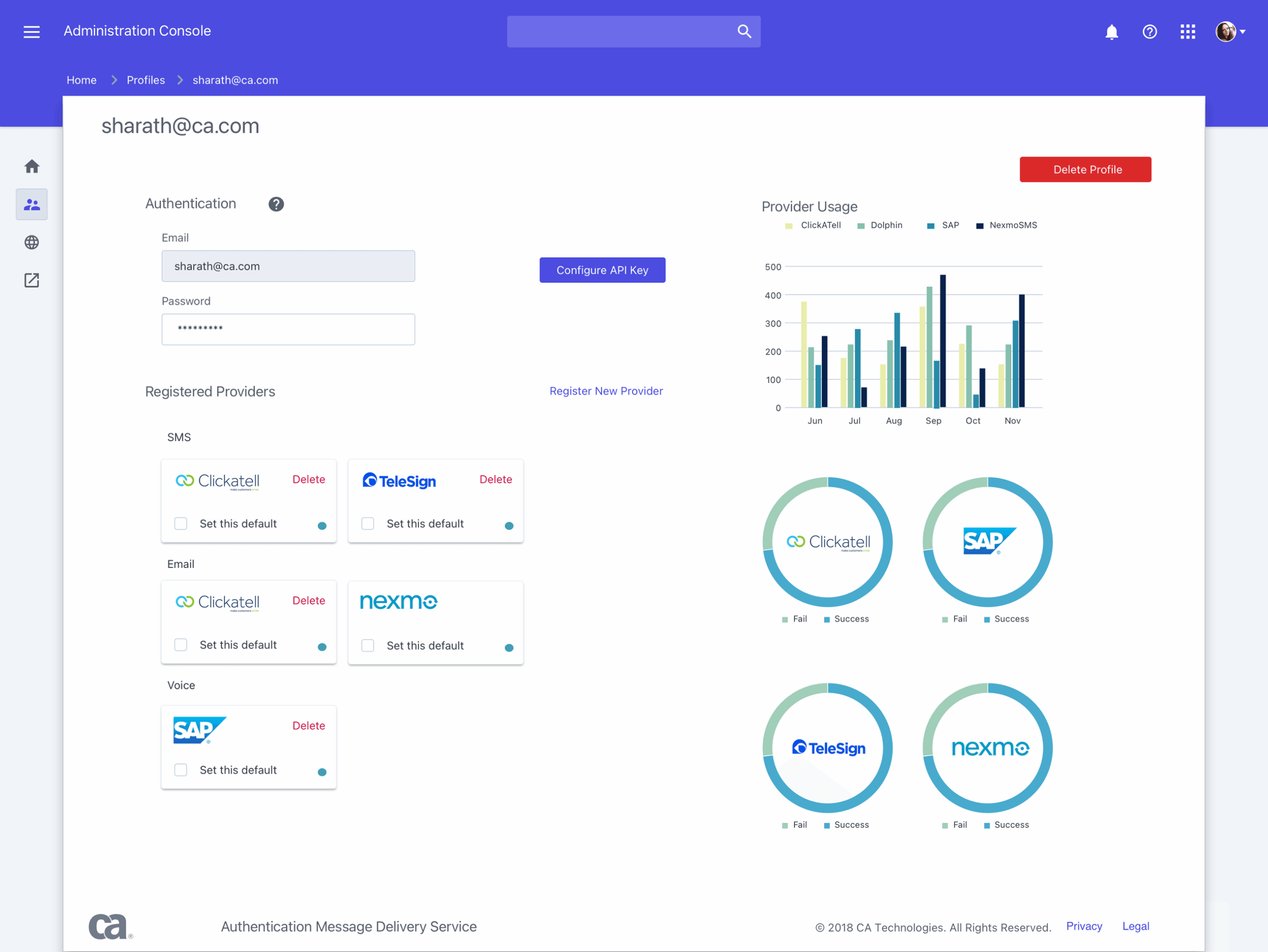 Message Delivery Application
